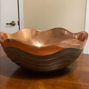 Nambe 10 inch copper canyon bowl